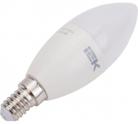 Лампа светодиодная ECO C35 7Вт свеча 3000К E14 230В IEK LLE-C35-7-230-30-E14